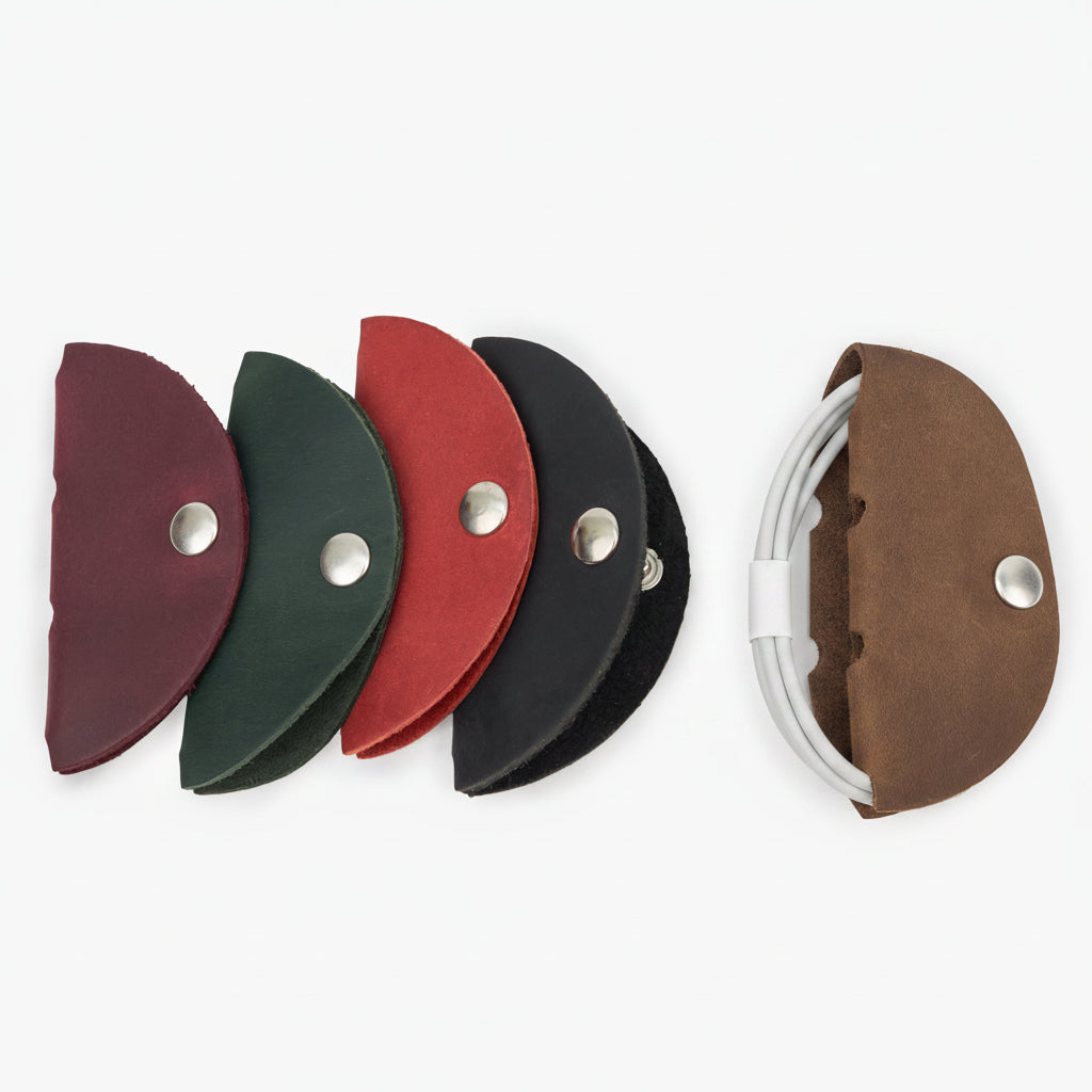 Leather Cable Holder – Crazy Horse Leather