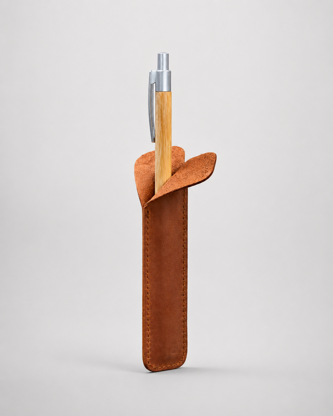 Leather Pen Sleeve – Crazy Horse Leather
