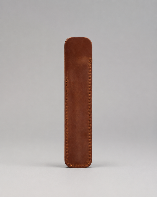 Leather Pen Sleeve – Crazy Horse Leather